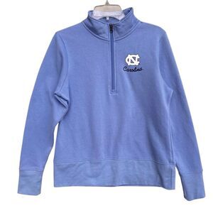 North Carolina Tar Heels Pullover Sweatshirt Jacket Women’s Size Large 1/4 Zip